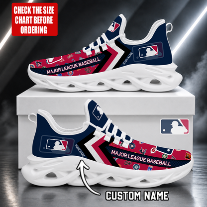 LIMITED EDITION - NEW CUSTOMIZED MLB32 MLB ALL TEAMS MAX SOUL SHOES