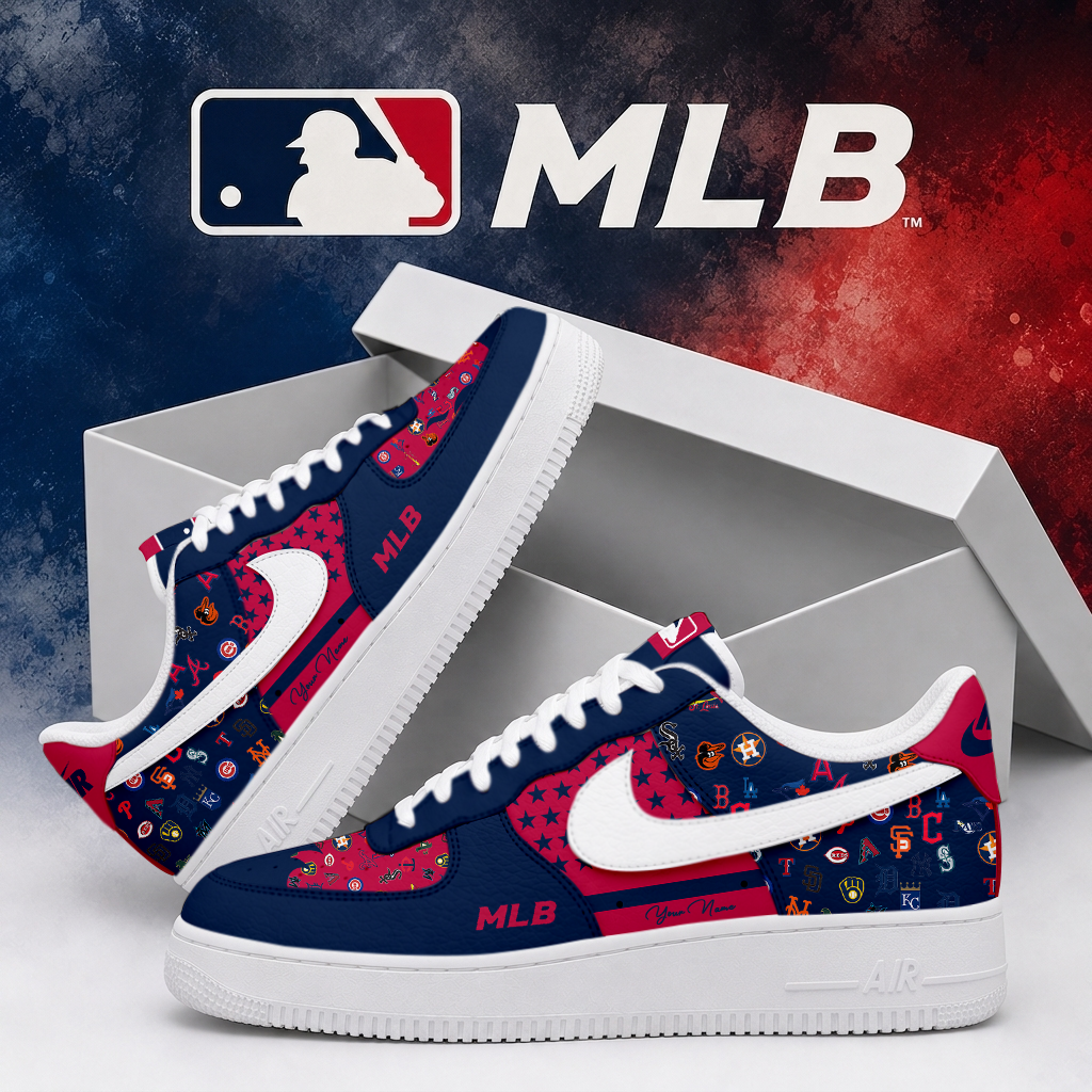 LIMITED EDITION - NEW CUSTOMIZED MLB32 MLB ALL TEAMS AF1 SHOES