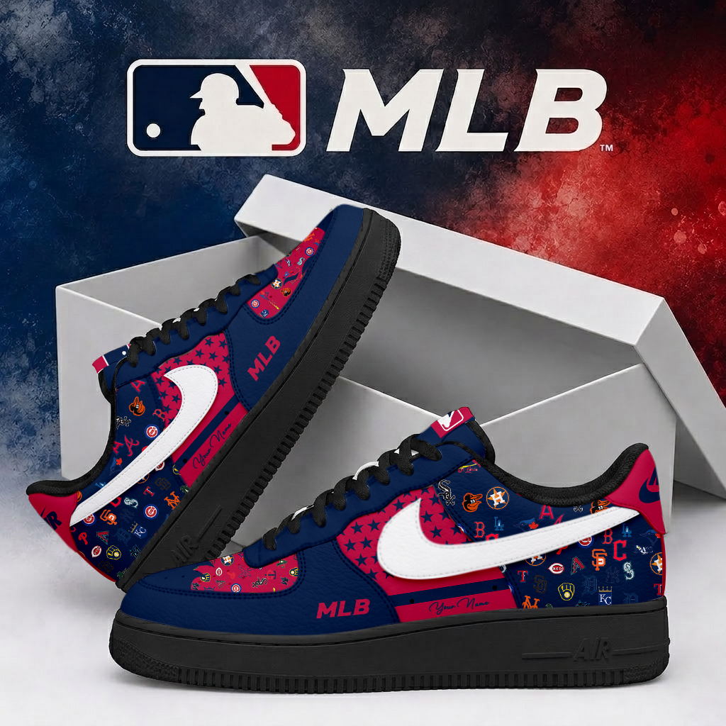 LIMITED EDITION - NEW CUSTOMIZED MLB32 MLB ALL TEAMS AF1 SHOES