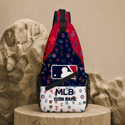 LIMITED EDITION - NEW CUSTOMIZED MLB32 MLB ALL TEAMS SLING BAG