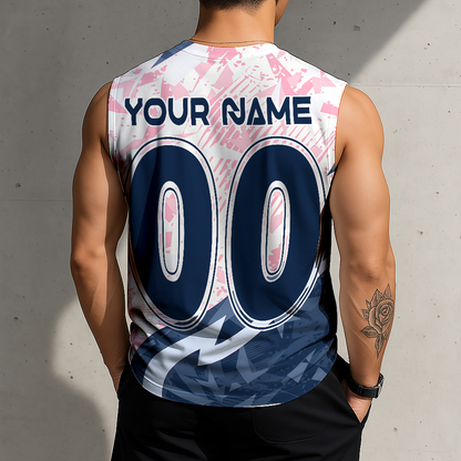 LIMITED EDITION - NEW CUSTOMIZED MLB32 MLB ALL TEAMS TANKTOP & GYM SHIRT