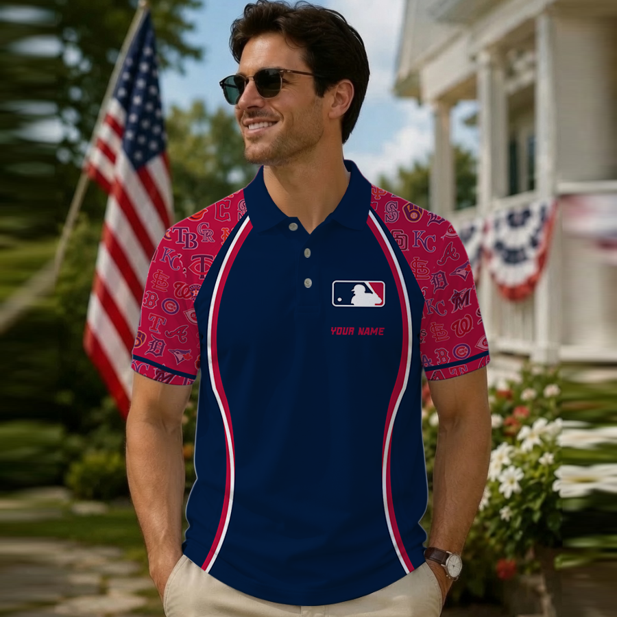 [FLASH SALE] NEW CUSTOMIZED MLB32 ALL TEAMS POLO SHIRT