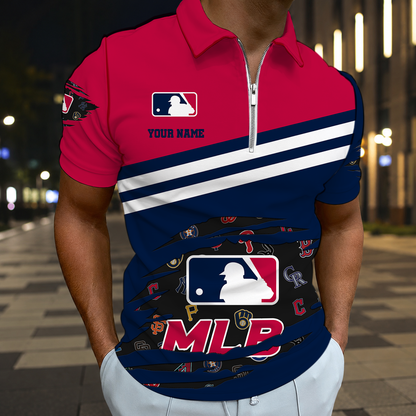 EXCLUSIVE EDITION - NEW CUSTOMIZED MLB32 MLB ALL TEAMS T-SHIRT, POLO SHIRT, ZIP POLO SHIRT, SWEATSHIRT, HOODIE & ZIP HOODIE