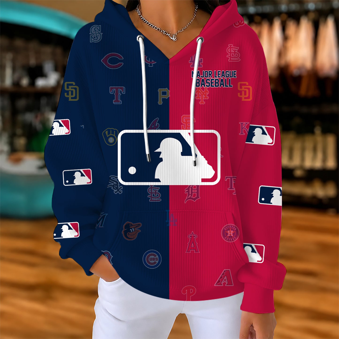[FLASH SALE] NEW CUSTOMIZED MLB32 ALL TEAMS RIBBED HOODIE & SWEATSHIRT