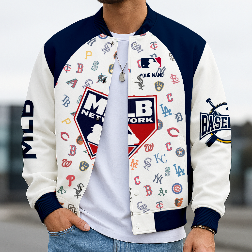 LIMITED EDITION - NEW CUSTOMIZED MLB32 MLB ALL TEAMS BASEBALL JACKET, SATIN VARSITY JACKET