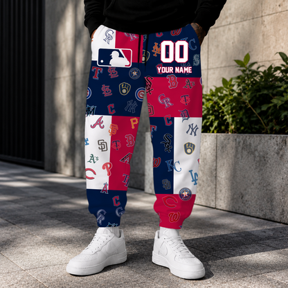 ELITE EDITION - NEW CUSTOMIZED MLB32 MLB ALL TEAMS SWEATPANTS