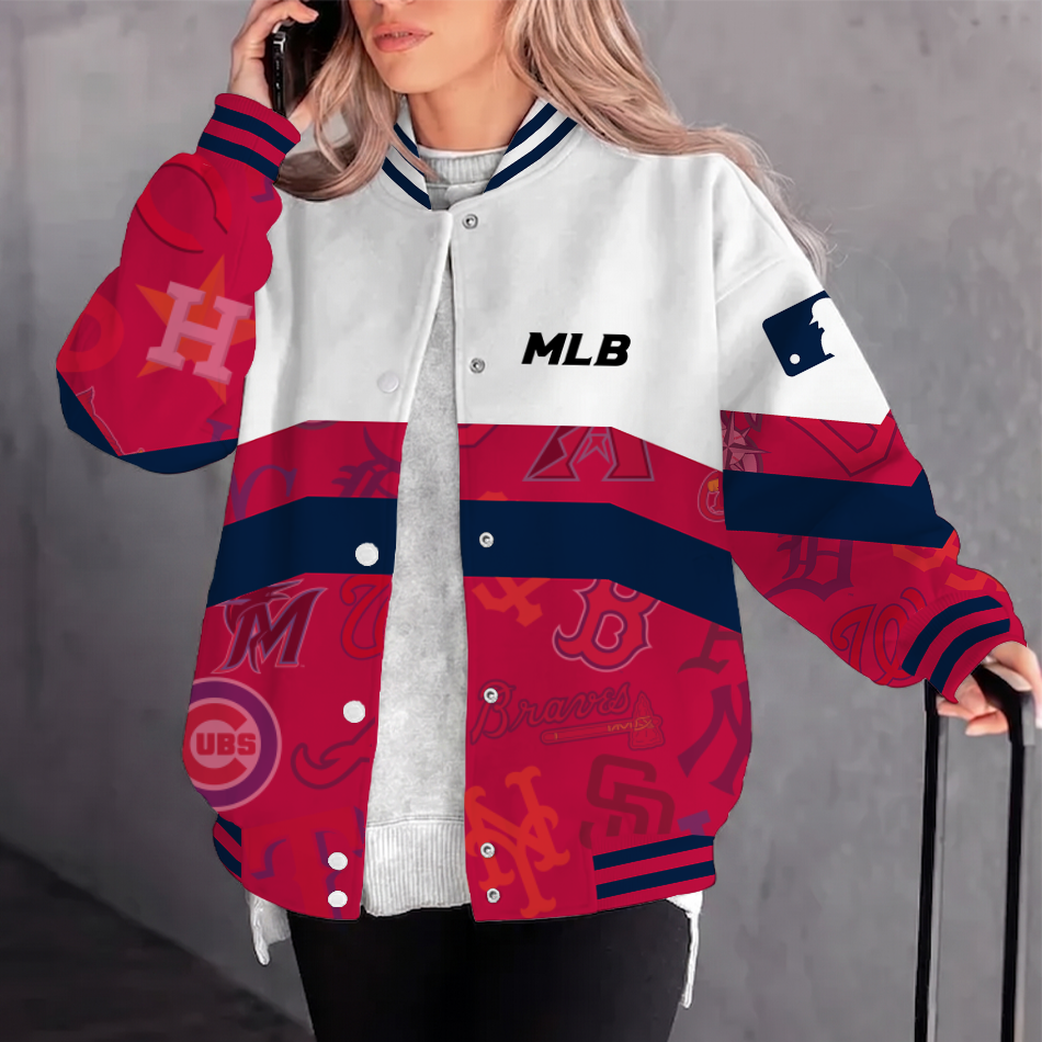 [FLASH SALE] NEW CUSTOMIZED MLB32 ALL TEAMS SATIN VARSITY & BASEBALL JACKET