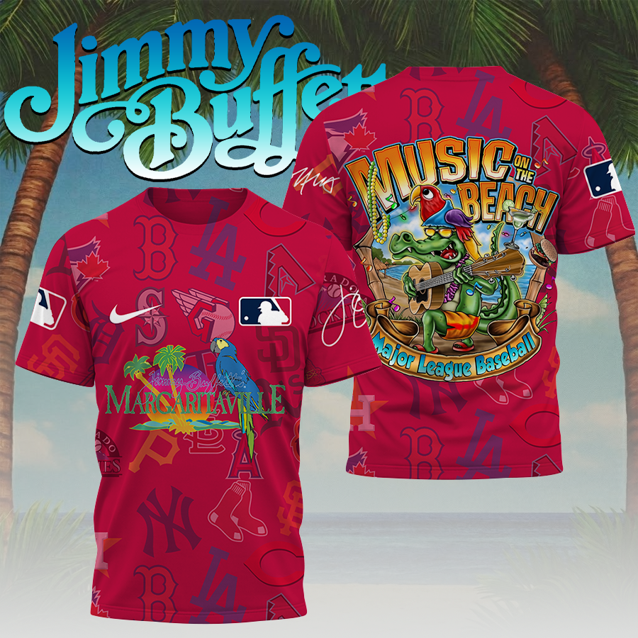 LIMITED EDITION - NEW CUSTOMIZED MLB32 ALL TEAMS x JIMMY BUFFETT T-SHIRT, HOODIE, ZIP HOODIE