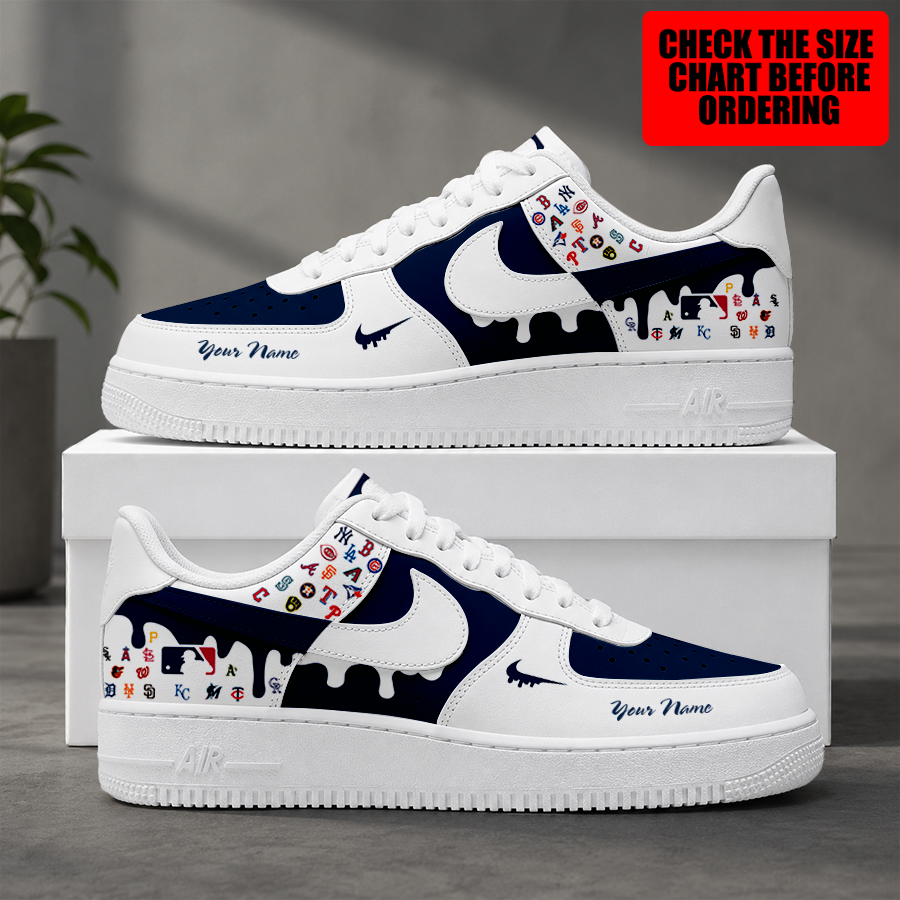 [FLASH SALE] NEW CUSTOMIZED MLB32 MLB ALL TEAMS AF1 SHOES