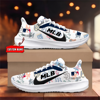[FLASH SALE] NEW CUSTOMIZED MLB32 MLB ALL TEAMS ROAD RUNNING SHOES