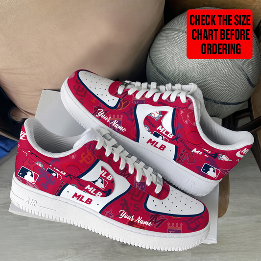 LIMITED EDITION - NEW CUSTOMIZED MLB32 ALL TEAMS AF1 SHOES