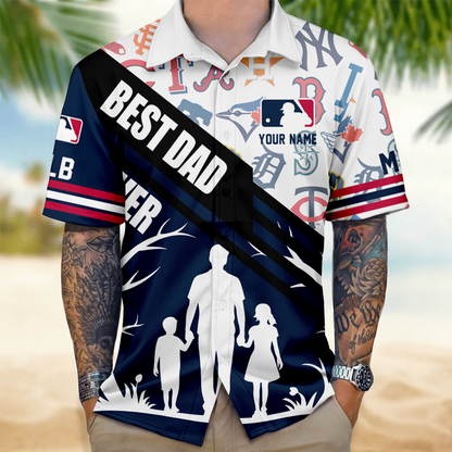 LIMITED EDITION - NEW CUSTOMIZED MLB32 BBA MLB ALL TEAMS UNISEX HAWAIIAN SHIRT