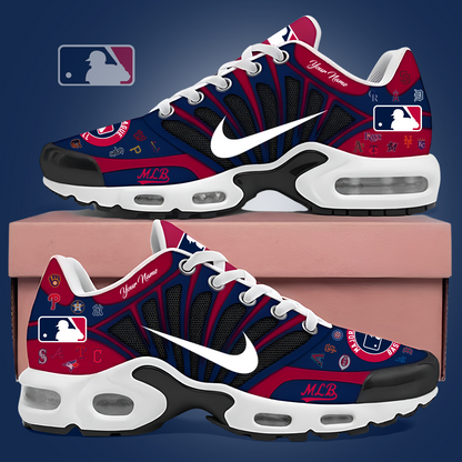 LIMITED EDITION - NEW CUSTOMIZED MLB32 MLB ALL TEAMS UNISEX AIR MAX PLUS SNEAKERS