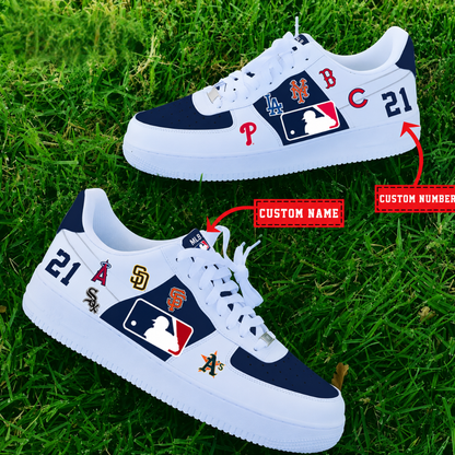 [FLASH SALE] NEW CUSTOMIZED MLB32 ALL TEAMS AF1 SHOES
