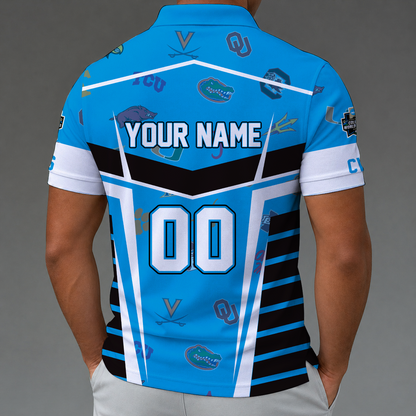 [FAN FAVORITE] NEW CUSTOMIZED NCAA CWS32 ALL TEAMS POLO SHIRT