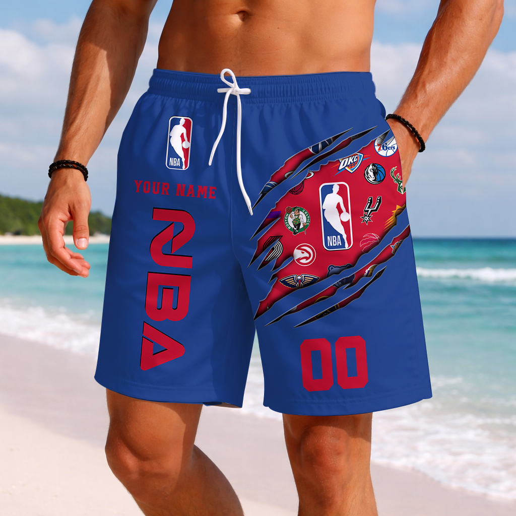 LIMITED EDITION - NEW CUSTOMIZED NBA32 BKA NBA ALL TEAMS SHORT PANTS