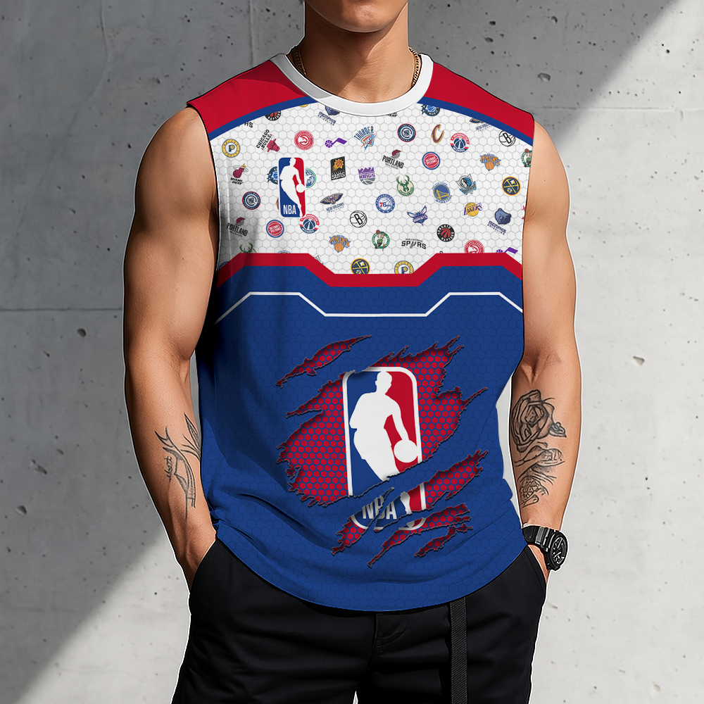 LIMITED EDITION - NEW CUSTOMIZED NBA32 NBA ALL TEAMS MEN'S TANK TOP
