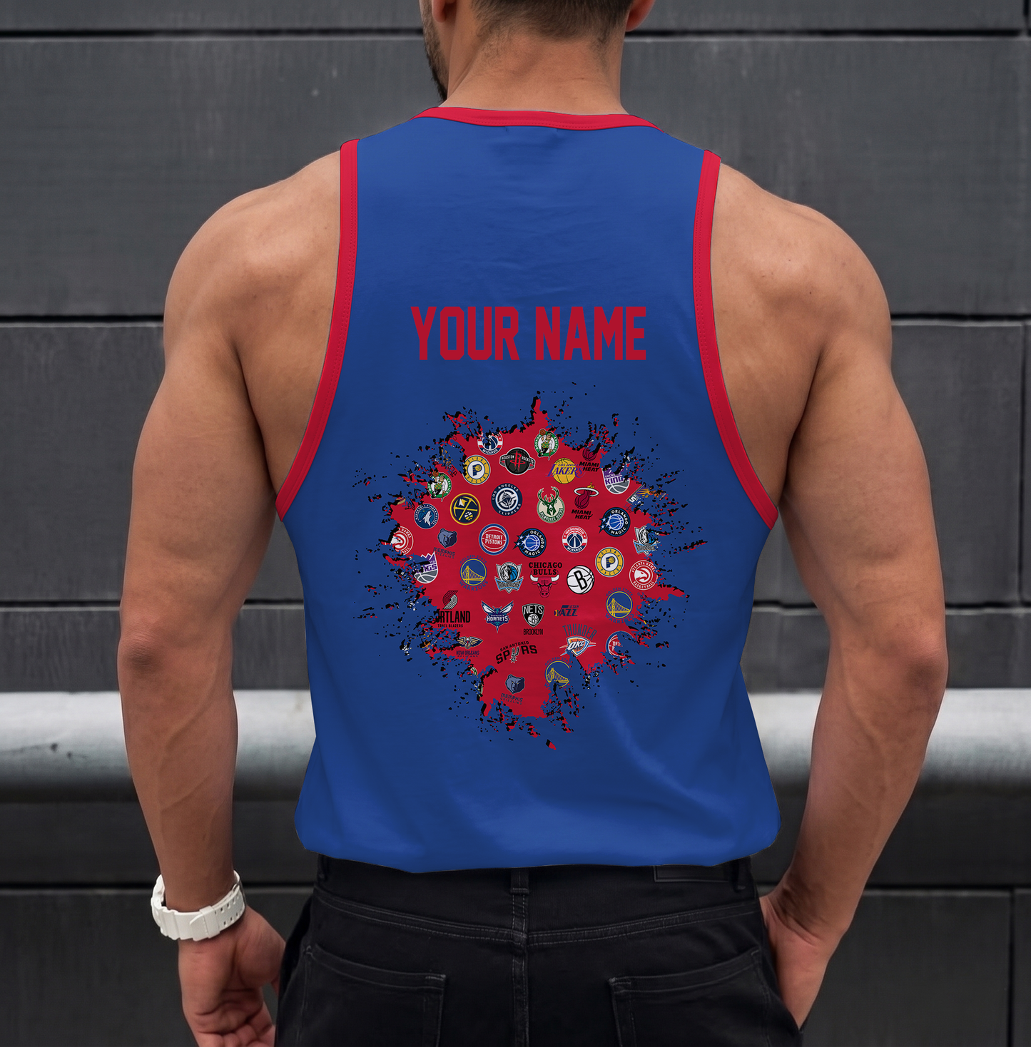 ELITE EDITION - NEW CUSTOMIZED NBA32 NBA ALL TEAMS UNISEX TANK TOP
