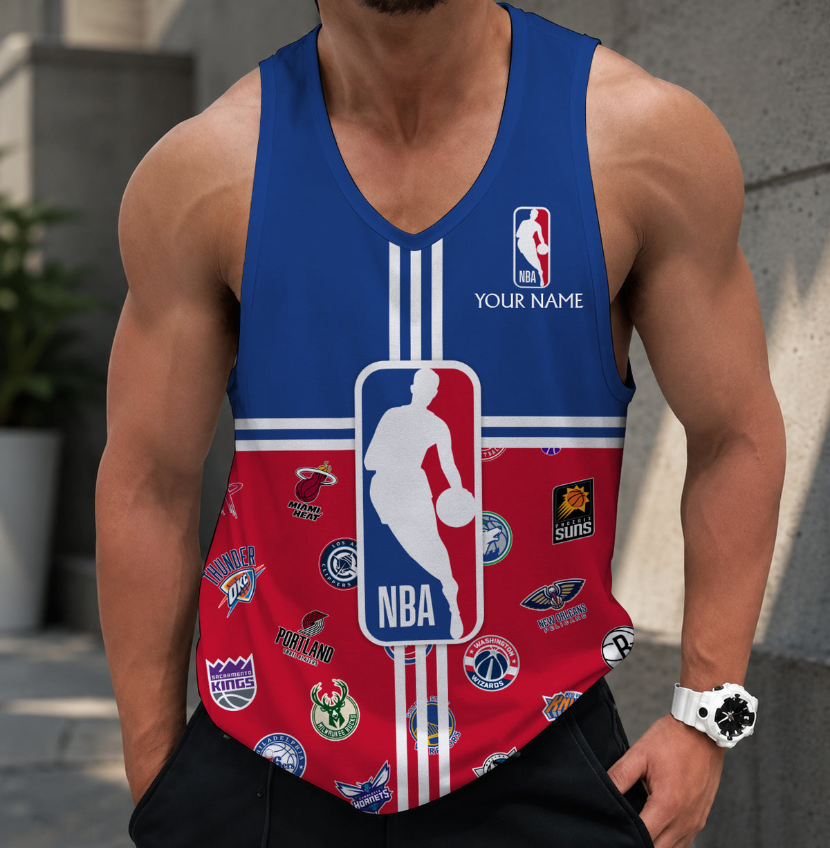 LIMITED EDITION - NEW CUSTOMIZED NBA32 ALL TEAMS MEN'S TANK TOP