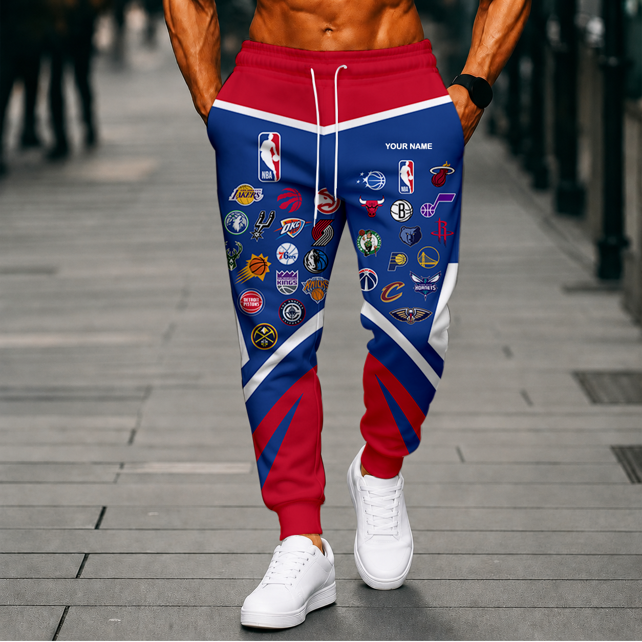 LIMITED EDITION - NEW CUSTOMIZED NBA32 NBA ALL TEAMS SWEATPANTS