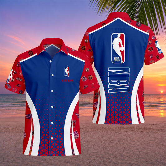 LIMITED EDITION - NEW CUSTOMIZED NBA32 NBA ALL TEAMS UNISEX HAWAIIAN SHIRT