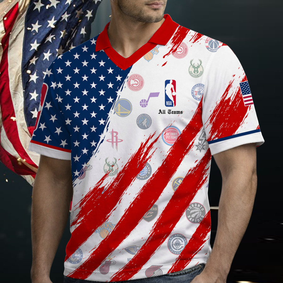 LIMITED EDITION - NEW CUSTOMIZED NBA32 NBA ALL TEAMS POLO SHIRT