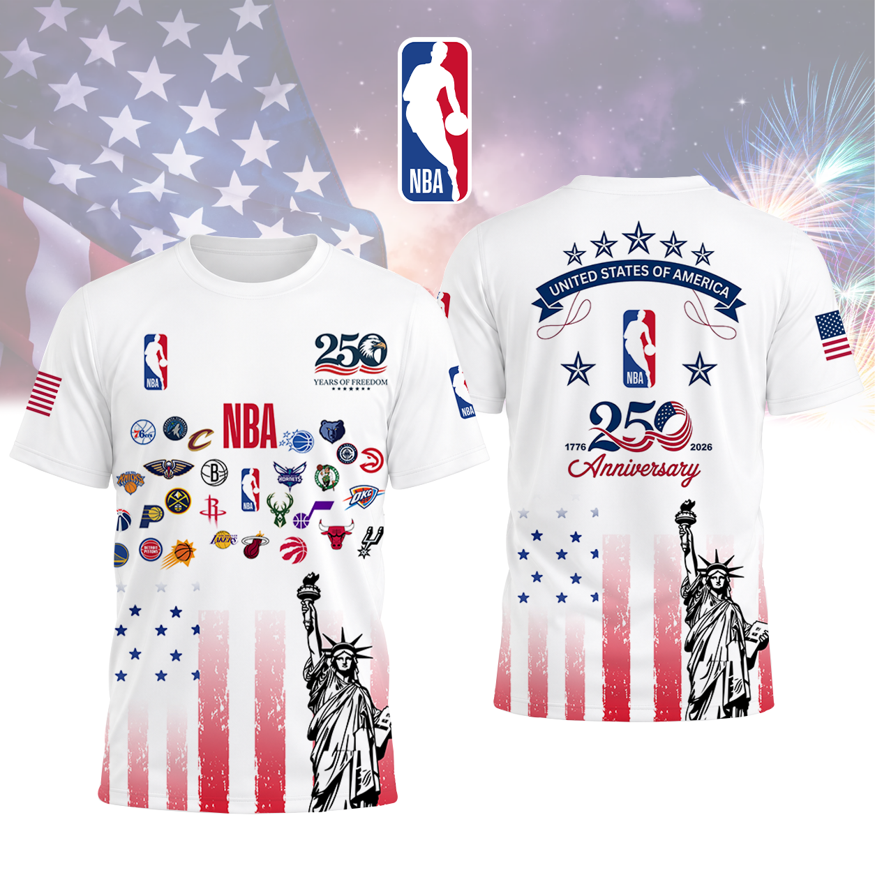LIMITED EDITION - NEW CUSTOMIZED NBA32 NBA ALL TEAMS T-SHIRT, POLO SHIRT, ZIP POLO SHIRT, SWEATSHIRT, HOODIE & ZIP HOODIE