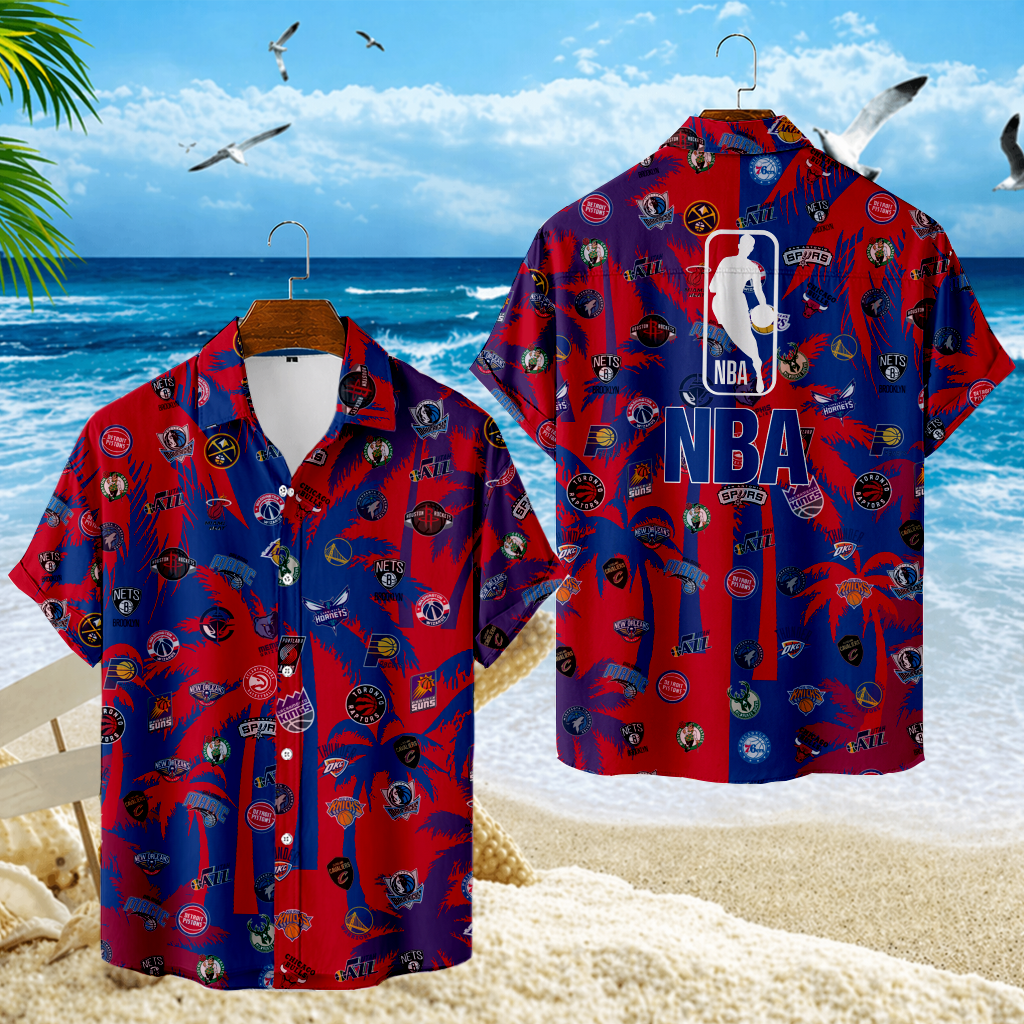 LIMITED EDITION - NEW CUSTOMIZED NBA32 BKA NBA ALL TEAMS UNISEX HAWAIIAN SHIRT