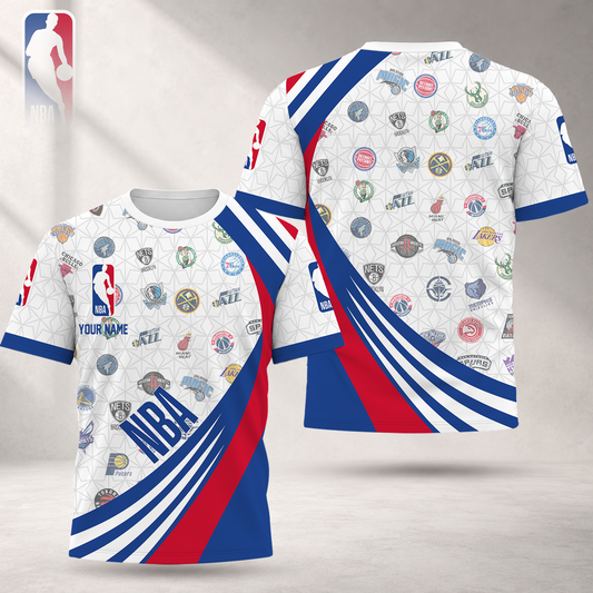 LIMITED EDITION - NEW CUSTOMIZED NBA32 NBA ALL TEAMS T-SHIRT, POLO SHIRT, ZIP POLO SHIRT, SWEATSHIRT, HOODIE & ZIP HOODIE