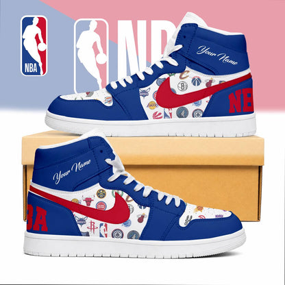 LIMITED EDITION - NEW CUSTOMIZED NBA32 NBA ALL TEAMS AIR JORDAN SNEAKERS