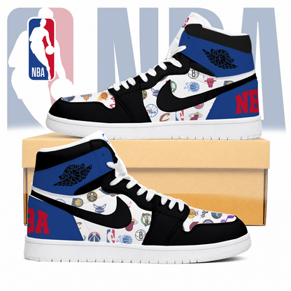 LIMITED EDITION - NEW CUSTOMIZED NBA32 NBA ALL TEAMS AIR JORDAN SNEAKERS
