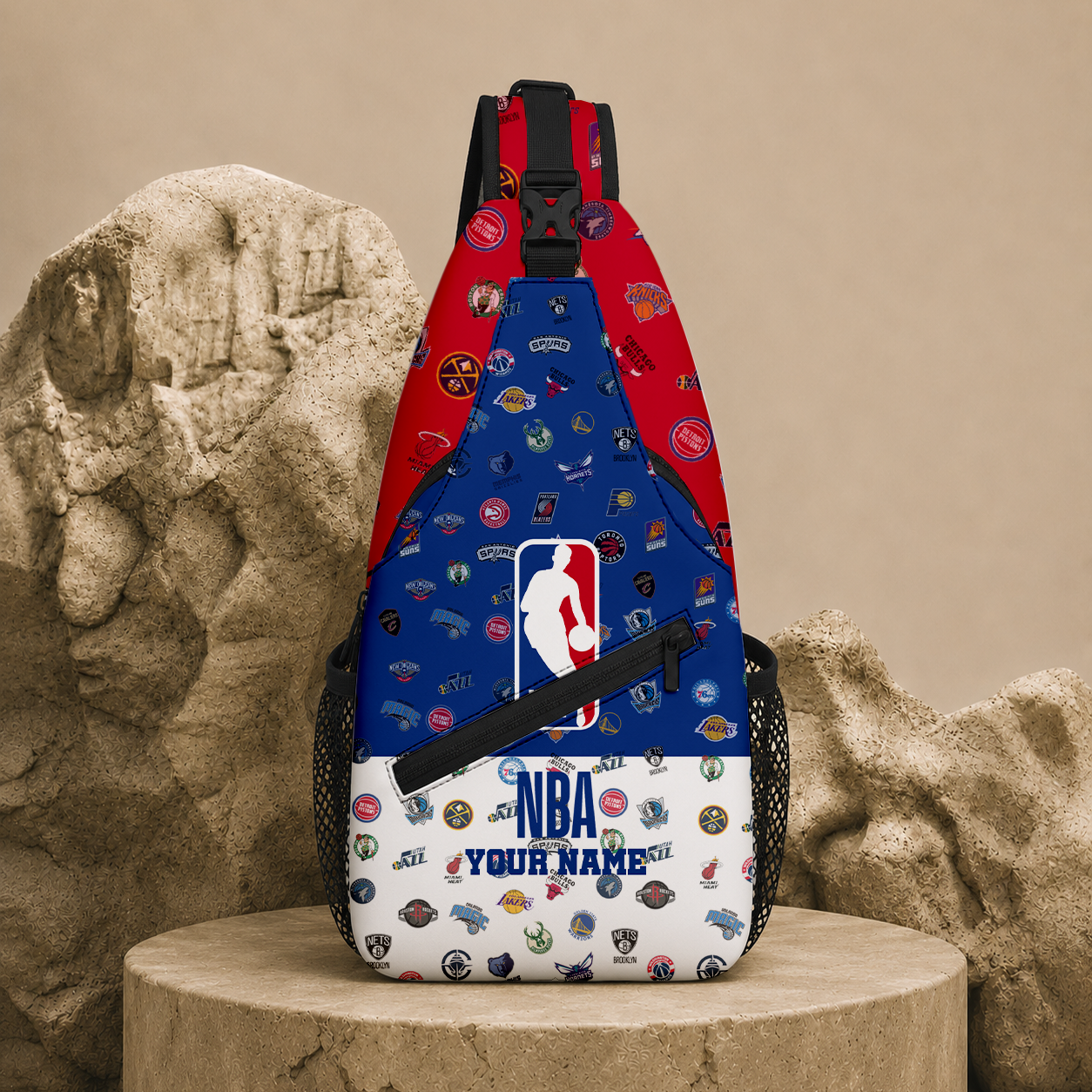 LIMITED EDITION - NEW CUSTOMIZED NBA32 NBA ALL TEAMS SLING BAG