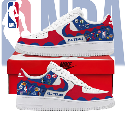 LIMITED EDITION - NEW CUSTOMIZED NBA32 NBA ALL TEAMS AF1 SNEAKERS