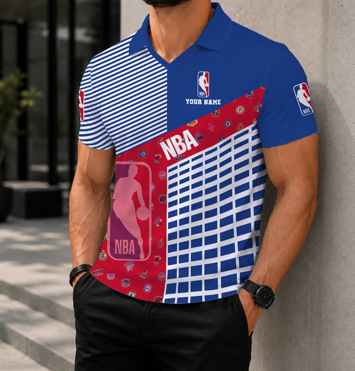LIMITED EDITION - NEW CUSTOMIZED NBA32 NBA ALL TEAMS POLO SHIRT