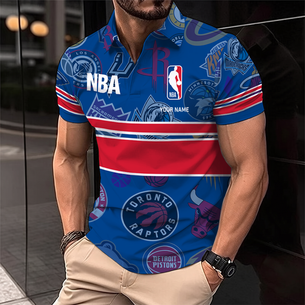 [HOT DEAL] NEW CUSTOMIZED NBA32 NBA ALL TEAMS POLO SHIRT