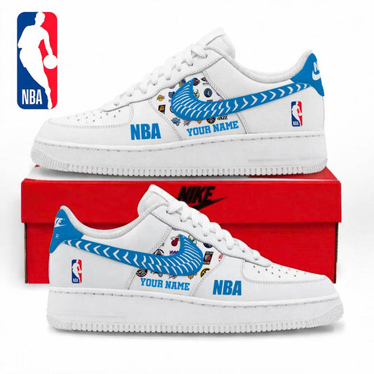 LIMITED EDITION - NEW CUSTOMIZED NBA32 BKA NBA ALL TEAMS AF1 SNEAKERS
