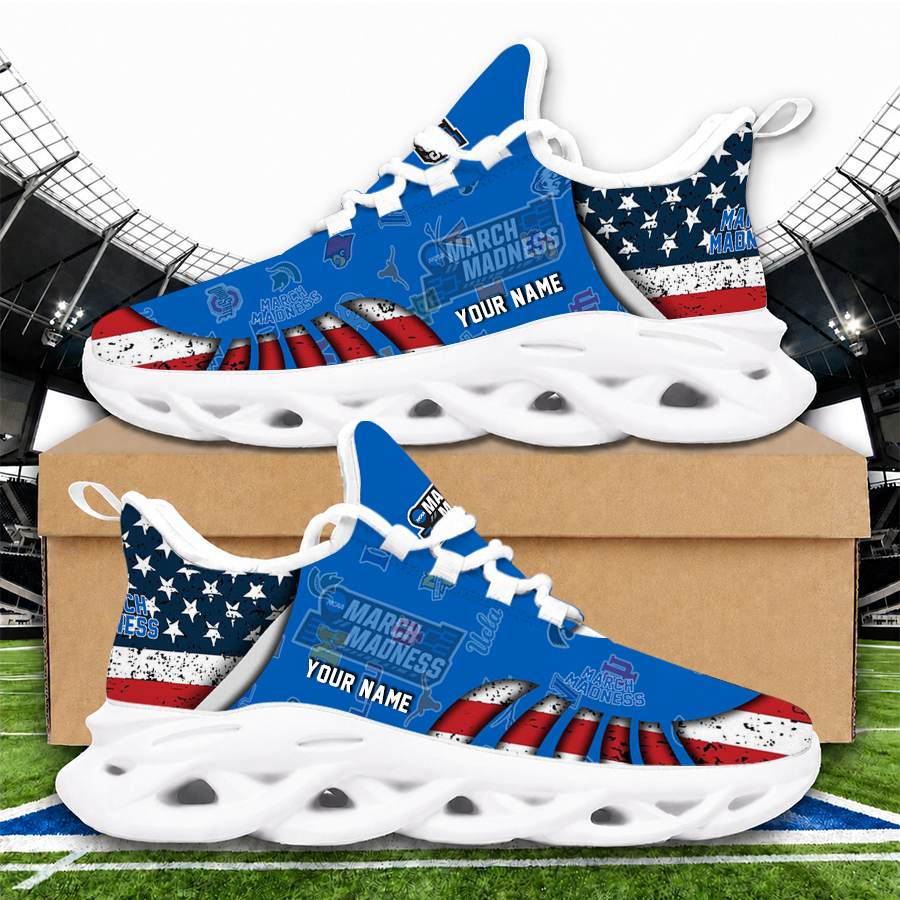 [FAN FAVORITE] NEW CUSTOMIZED NCAA MAM32 BKM ALL TEAMS STRAPPY UNISEX CLUNKY SNEAKERS