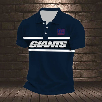 ELITE EDITION - NEW CUSTOMIZED NFL32 NYG NEW YORK GIANTS POLO SHIRT, ZIP POLO SHIRT & T-SHIRTS