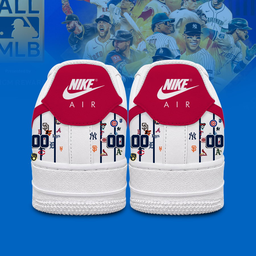 [FLASH SALE] NEW CUSTOMIZED MLB32 ALL TEAMS AF1 SHOES