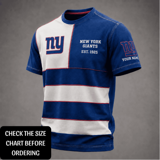 EXCLUSIVE EDITION - NEW CUSTOMIZED NFL32 NYG NEW YORK GIANTS T-SHIRT, POLO SHIRT, ZIP POLO SHIRT, HOODIE, ZIP HOODIE & SWEATSHIRT