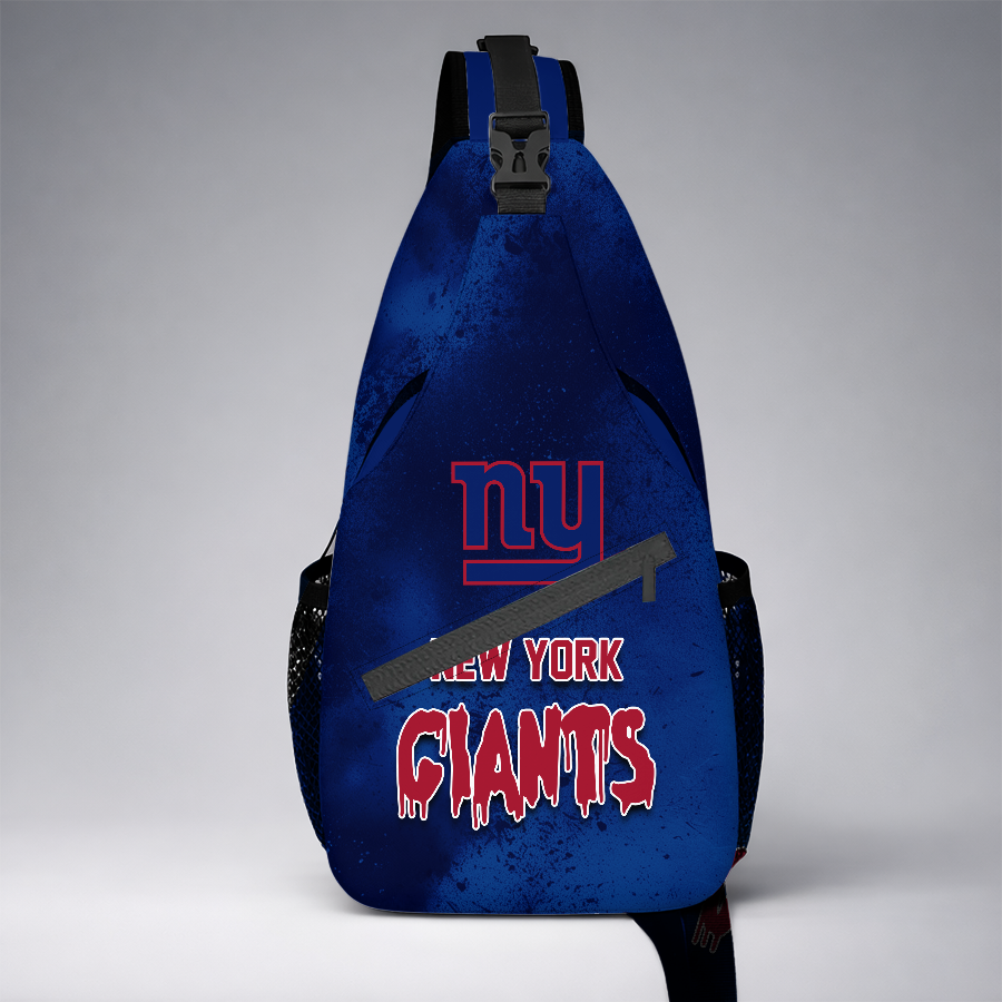 [SPECIAL OFFER] NEW CUSTOMIZED NFL32 NYG NEW YORK GIANTS SLING BAG