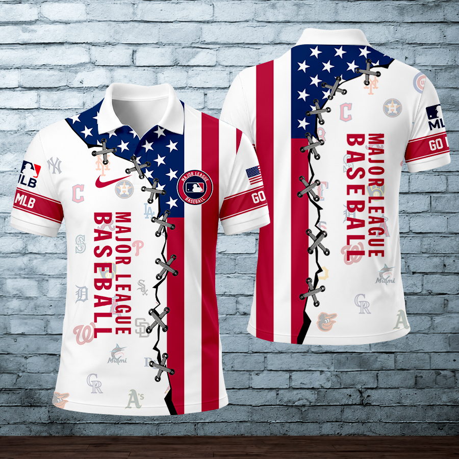 LIMITED EDITION - NEW CUSTOMIZED MLB32 ALL TEAMS POLO SHIRT