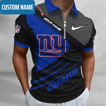 VIRAL EDITION - NEW CUSTOMIZED NFL32 NYG NEW YORK GIANTS POLO SHIRT, ZIP POLO SHIRT & T-SHIRTS