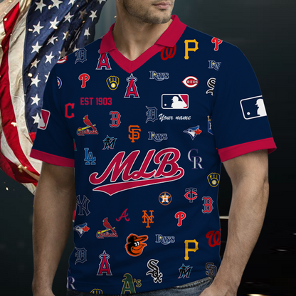 [FLASH SALE] NEW CUSTOMIZED MLB32 ALL TEAMS POLO SHIRT