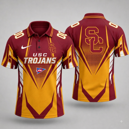 SPECIAL EDITION - NEW CUSTOMIZED NCAA FBS32 USC USC TROJANS POLO SHIRT, ZIP POLO SHIRT, HOODIE, ZIP HOODIE, T-SHIRT & SWEATSHIRT
