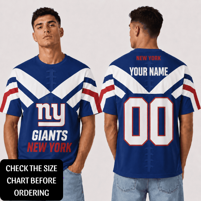VIRAL EDITION - NEW CUSTOMIZED NFL32 NYG NEW YORK GIANTS T-SHIRT, POLO SHIRT, ZIP POLO SHIRT, HOODIE, ZIP HOODIE & SWEATSHIRT
