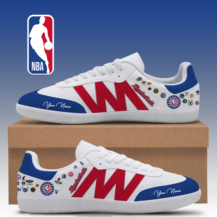 LIMITED EDITION - NEW CUSTOMIZED NBA32 NBA ALL TEAMS CLASSIC SNEAKERS