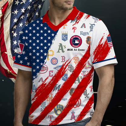 [FLASH SALE] NEW CUSTOMIZED MLB32 ALL TEAMS POLO SHIRT
