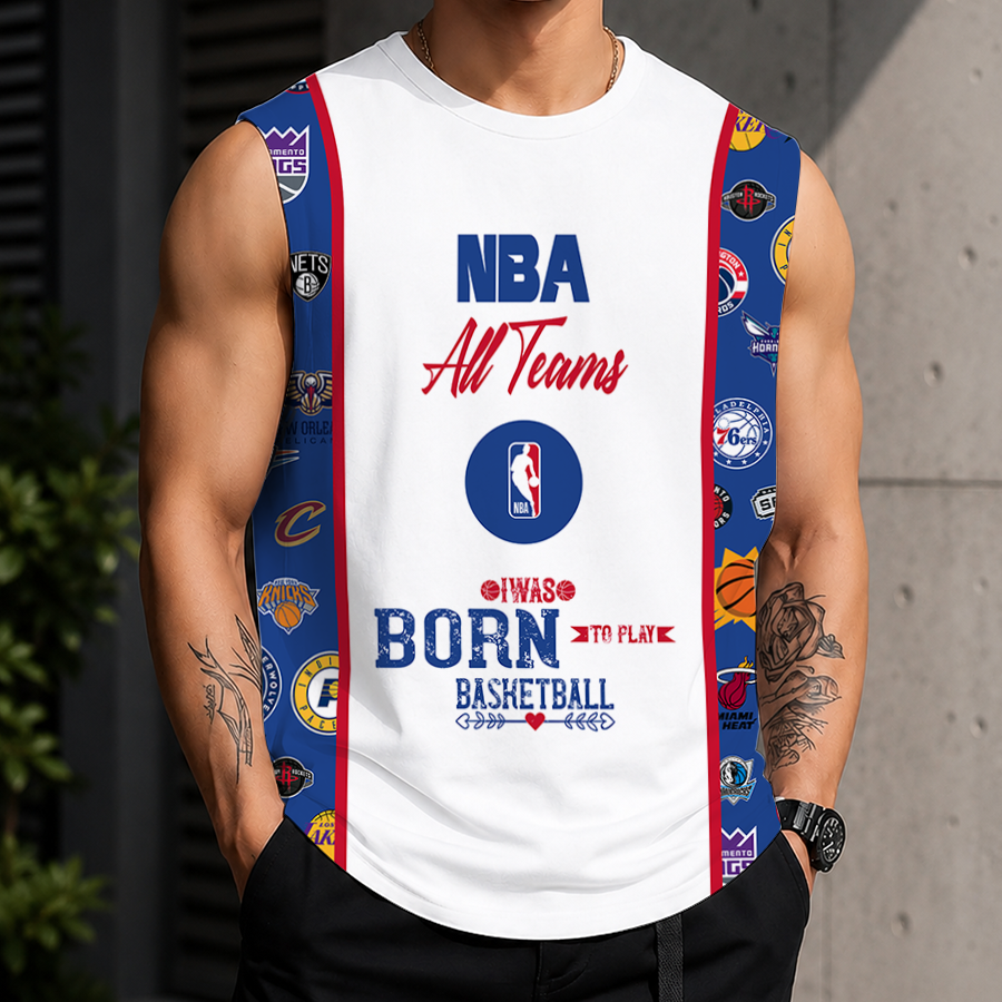[HOT DEAL] NEW CUSTOMIZED NBA32 BKA NBA ALL TEAMS TANK TOP