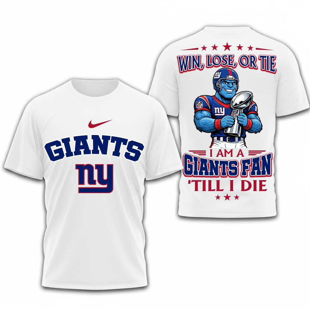 LIMITED EDITION - NEW CUSTOMIZED NFL32 NYG NEW YORK GIANTS UNISEX T-SHIRT, POLO, HOODIE & JACKETS